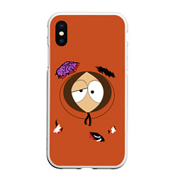 Чехол iPhone XS Max матовый South Park Dead Kenny