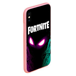 Чехол iPhone XS Max матовый FORTNITE, цвет: 3D-баблгам — фото 2