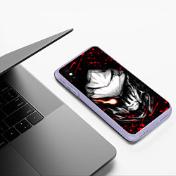 Чехол iPhone XS Max матовый УБИЙЦА ГОБЛИНОВ, цвет: 3D-светло-сиреневый — фото 2
