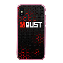 Чехол iPhone XS Max матовый RUST