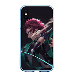 Чехол iPhone XS Max матовый KIMETSU NO YAIBA