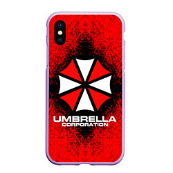 Чехол iPhone XS Max матовый Umbrella Corporation