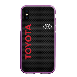 Чехол iPhone XS Max матовый TOYOTA