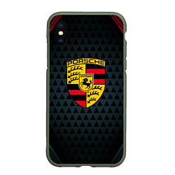 Чехол iPhone XS Max матовый PORSCHE