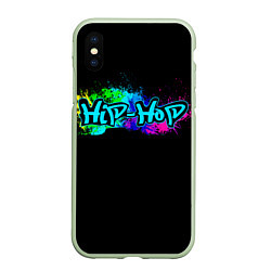 Чехол iPhone XS Max матовый Hip-Hop