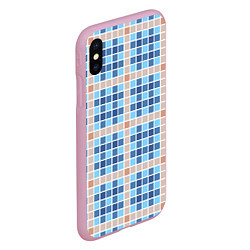 Чехол iPhone XS Max матовый Костюм Тренера, цвет: 3D-розовый — фото 2