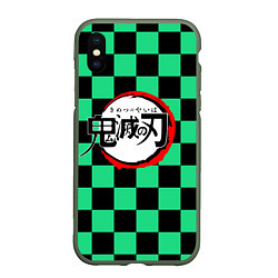 Чехол iPhone XS Max матовый KIMETSU NO YAIBA