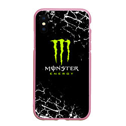 Чехол iPhone XS Max матовый MONSTER ENERGY