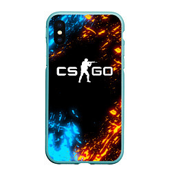 Чехол iPhone XS Max матовый CS GO