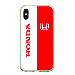 Чехол iPhone XS Max матовый HONDA