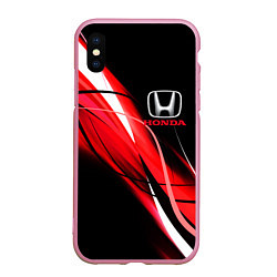 Чехол iPhone XS Max матовый HONDA