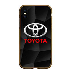 Чехол iPhone XS Max матовый TOYOTA