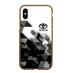 Чехол iPhone XS Max матовый TOYOTA