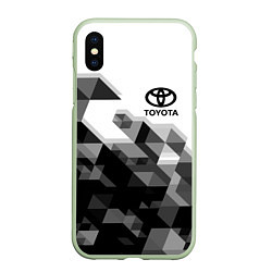 Чехол iPhone XS Max матовый TOYOTA