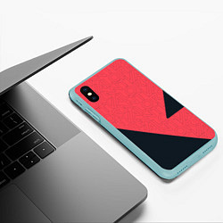 Чехол iPhone XS Max матовый VALORANT, цвет: 3D-мятный — фото 2