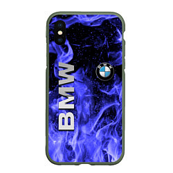 Чехол iPhone XS Max матовый BMW