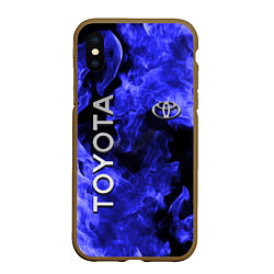 Чехол iPhone XS Max матовый TOYOTA