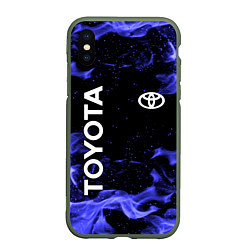 Чехол iPhone XS Max матовый TOYOTA