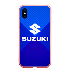 Чехол iPhone XS Max матовый SUZUKI