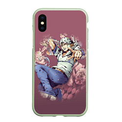 Чехол iPhone XS Max матовый JoJo