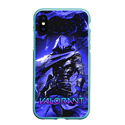 Чехол iPhone XS Max матовый VALORANT OMEN