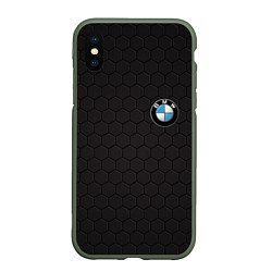 Чехол iPhone XS Max матовый BMW