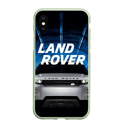 Чехол iPhone XS Max матовый LAND ROVER