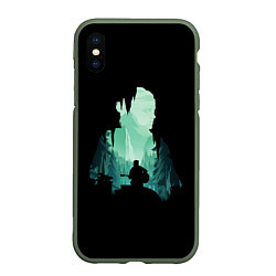 Чехол iPhone XS Max матовый THE LAST OF US