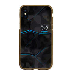 Чехол iPhone XS Max матовый MAZDA