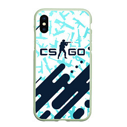 Чехол iPhone XS Max матовый CS GO КС ГО