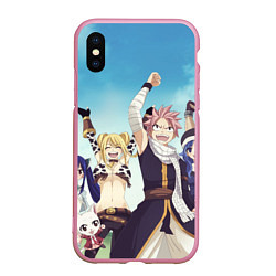 Чехол iPhone XS Max матовый FAIRY TAIL ХВОСТ ФЕИ