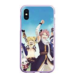 Чехол iPhone XS Max матовый FAIRY TAIL ХВОСТ ФЕИ