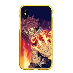 Чехол iPhone XS Max матовый FAIRY TAIL ХВОСТ ФЕИ