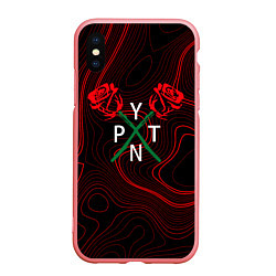 Чехол iPhone XS Max матовый ТИКТОКЕР - PAYTON MOORMEIE, цвет: 3D-баблгам