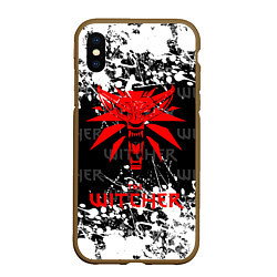 Чехол iPhone XS Max матовый The Witcher