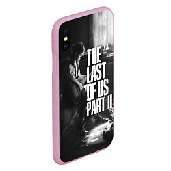 Чехол iPhone XS Max матовый The last of us part 2 tlou2, цвет: 3D-розовый — фото 2