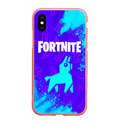 Чехол iPhone XS Max матовый FORTNITE ФОРТНАЙТ