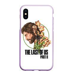 Чехол iPhone XS Max матовый The Last of Us Part II Joel