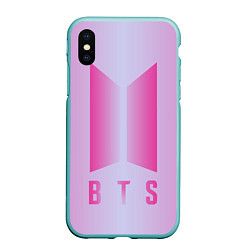 Чехол iPhone XS Max матовый BTS