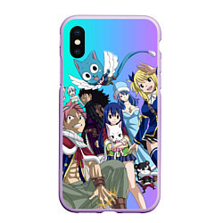 Чехол iPhone XS Max матовый FAIRY TAIL ХВОСТ ФЕИ