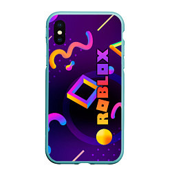 Чехол iPhone XS Max матовый Roblox