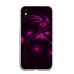 Чехол iPhone XS Max матовый Lullaby Pink, цвет: 3D-белый