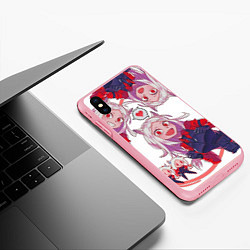 Чехол iPhone XS Max матовый Helltaker, цвет: 3D-баблгам — фото 2