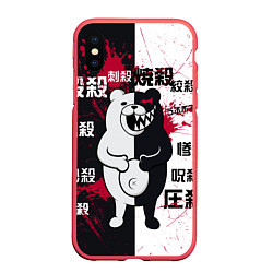 Чехол iPhone XS Max матовый Monokuma