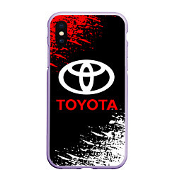 Чехол iPhone XS Max матовый TOYOTA