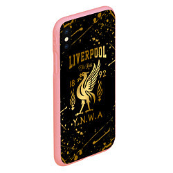 Чехол iPhone XS Max матовый LIVERPOOL ЛИВЕРПУЛЬ, цвет: 3D-баблгам — фото 2