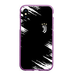 Чехол iPhone XS Max матовый JUVENTUS