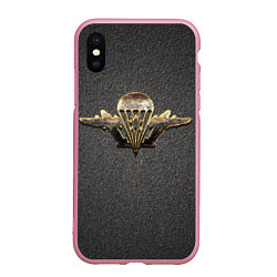 Чехол iPhone XS Max матовый ВДВ