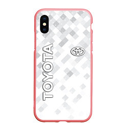 Чехол iPhone XS Max матовый TOYOTA