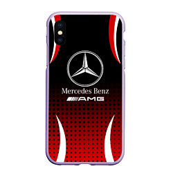 Чехол iPhone XS Max матовый Mercedes-Benz